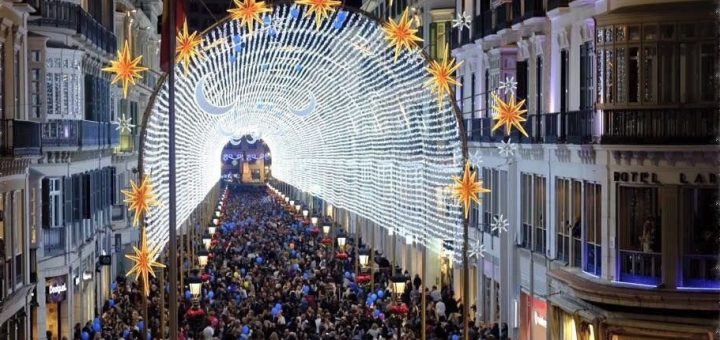 Málaga tijdens de feestdagen