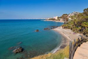 Naaktstrand van Benalmádena