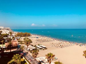 Playa de la Carihuela, Torremolinos, Spanje