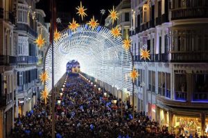 Een Magische Kerst in Málaga Stad