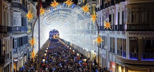 Een Magische Kerst in Málaga Stad