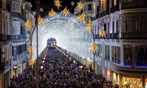 Een Magische Kerst in Málaga Stad